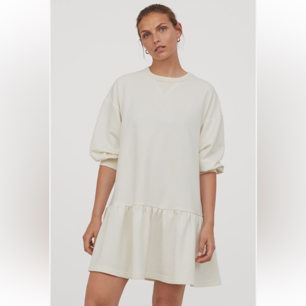 H&M Yellow Sweater Dress